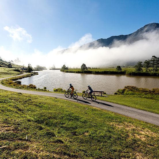 fahrrad fahren in lofer_Pillersee_Intersport Sturm_c_salzburger saalachtal tourismus