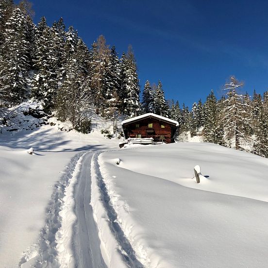 Lofer ski tour Sodervocken via Thäleralm Schwarzeck Winter Intersport Sturm © Salzburger Saalachtal Tourismus