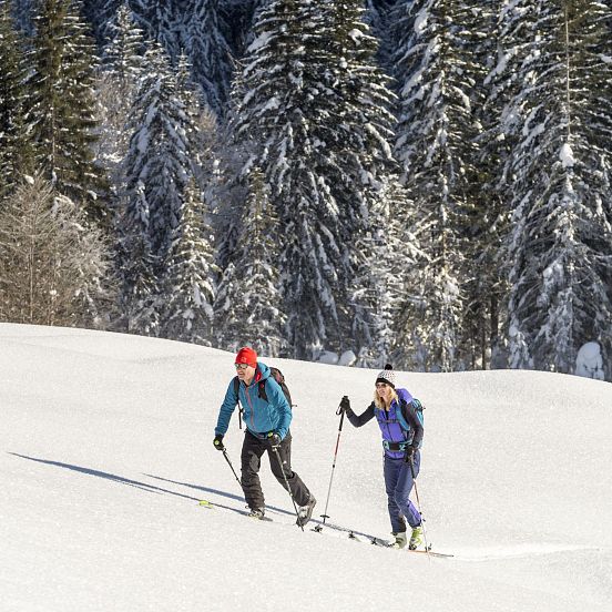 Salzburger Saalachtal ski tour gerhen winter touring ski hire Intersport Sturm (c) Salzburger Saalachtal